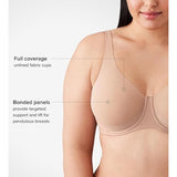 Wacoal 855387 Pendulous Shape Revelation Underwire Bra BLACK