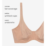 Wacoal 855387 Pendulous Shape Revelation Underwire Bra BLACK
