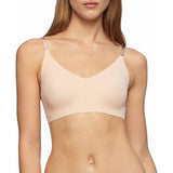 Calvin Klein Invisibles Lightly Lined Triangle Bralette Large QF5753 Bare