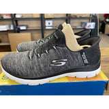 SKECHERS WOMEN'S 8.5 Dazzling Haze HANDS FREE SLIP-INS SUMMITS Shoes