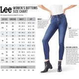 Lee 104631301 Secretly Shapes Straight Leg Pant Womens's 16 Medium Black NWOT