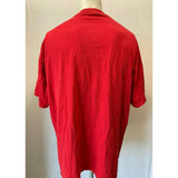 Ohio State University Buckeyes Men's Large Red Spell Out Crew Neck T Shirt