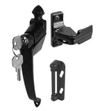 PLPCI Slide-Co 1-3/4 in Push Button Lock Replacement Part Interior Handle