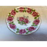 Queen Ann Lady Alexander Rose Teacup Saucer Set Fine Bone China England