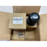 Knobwell 4 Pack Oil Rubbed Bronze Dummy Door Knob Single Sided