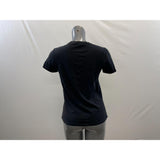 Epic Threads Women's Black Graphic T-Shirt Numbers and Letters Old Scroll Size Large Cotton Blend