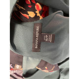 Banana Republic Women's Dark Green Tank Top Business Causal Shirt Long Length Size Small Polyester