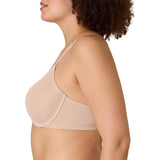 Playtex US4808 Racerback Underwire Bra Full Coverage  Almond