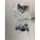 Mayne 3833 Adjustable Deck Rail Brackets Black New