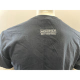 Fruit by the Loom Men's Black Rich Uncle Pennybags Character MONOPOLY T-Shirt Size Large Cotton