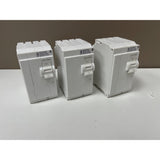 Leviton 20A 2-Pole Plug-On Standard Branch Circuit Breaker 120/240 VAC LB220-T 3 Pack