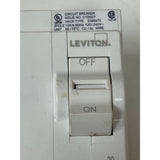 Leviton 20A 2-Pole Plug-On Standard Branch Circuit Breaker 120/240 VAC LB220-T 3 Pack