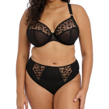 Elomi Namrah EL301336JET Womens Plunge Bra 38H US 38FF UK NWT