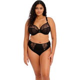 Elomi Namrah EL301336JET Womens Plunge Bra 38H US 38FF UK NWT