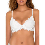Smart & Sexy 85046PK Signature Lace Push-up Bra White