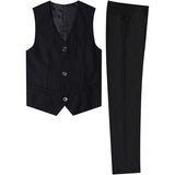 A&J DESIGN Boys Suit 3 Piece with Blazer, Dress Vest and Pants 16 Years NWOT