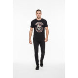 Walking Dead Men's Medium T Shirt Saviors New World Order Black Graphic Cotton Tee
