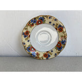 Aynsley Fine Bone China England Tea Cup And Saucer Set Beige Floral