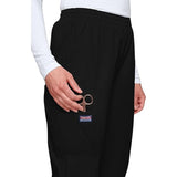 Cherokee 4200T Women's Size Large Elastic Waist Cargo Scrubs Pant Black NWT