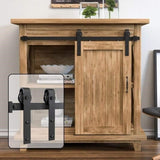 WINSOON 3FT SLIDING BARN DOOR HARDWARE KIT New
