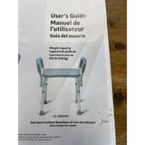 Medline G2-200KHX1 Take-down Shower Chair with padded arm rests NEW