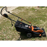 Black And Decker 17 Inch Electric Push Lawn Mower With Rear Bagger