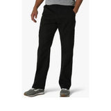 Wrangler Authentics Mens Classic Relaxed Fit Cargo Pant Black 100% Cotton 48X32