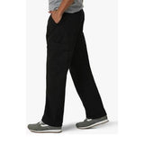 Wrangler Authentics Mens Classic Relaxed Fit Cargo Pant Black 100% Cotton 48X32