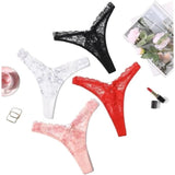 AVIDLOVE LACE G-STRING THONG BOW DECOR XL 4 PACK NEW Sealed