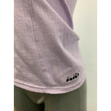 Diadora Girls Size Small Polyester/Spandex Light Purple Long Sleeve Hooded Shirt