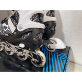 Kuxuan Skates Adjustable Inline Skates Youth Large (adjustable sizing)