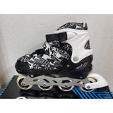 Kuxuan Skates Adjustable Inline Skates Youth Large (adjustable sizing)