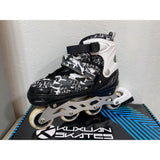 Kuxuan Skates Adjustable Inline Skates Youth Large (adjustable sizing)