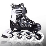 Kuxuan Skates Adjustable Inline Skates Youth Large (adjustable sizing)