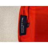 Jones New York Signature Blouse Women's XL Orange Sleeveless Scoop Neck Cropped