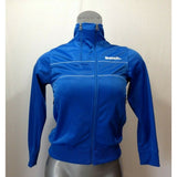 Bench Girls 9/10 Yrs Blue Long Sleeve Polyester Mock Full Zip Track Jacket