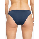 Roxy Solid Beach Classics Moderate Bikini Bottom ERJX404292 Large Blue NWT