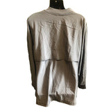 Carhartt Women's Force Cross-Flex Zip-Front Utility Scrub Jacket Pewter 2XL