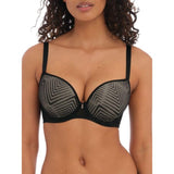 Freya AA401131BLK Womens Tailored Underwire Molded T-Shirt Bra 34G NWOT