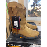 ARIAT Sierra mens 6EE Wide Aged Bark Roper Toe Work Boot NEW