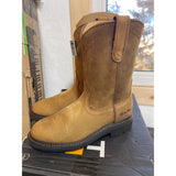 ARIAT Sierra mens 6EE Wide Aged Bark Roper Toe Work Boot NEW