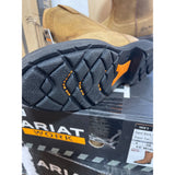 ARIAT Sierra mens 6EE Wide Aged Bark Roper Toe Work Boot NEW