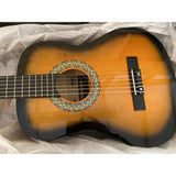 3/4 Acoustic Guitar Kit 36 Inch Dreadnought Acustica Guitar Bundle for Beginner Adult Youth