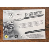 2024 Upper Deck CFL High Gloss #/10 Dalton Schoen 84 Winnipeg Blue Bombers