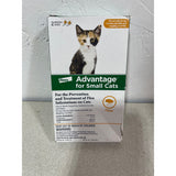 Advantage Topical Flea Prevention for Small Cats, 2-9 lbs, 2-Monthly Treatments