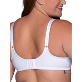 Vanity Fair 76080 Full Figure Beauty Back Smoothing Minimizer Bra White