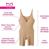 Maidenform Women's Flexees Shapewear Wear Your Own Bra Singlet BLACK