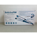 BaBylissPro NanoTitanium Optima 3300 1.5" Stainless Steel Flat Iron BABSS3300TUC