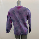 Grand Bend Canada Women's Tie Dye Purple Long Sleeve Sweatshirt Size Medium Cotton