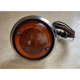 VTG Lucas L 604  Automobile Amber Indicator light In Chrome Housing